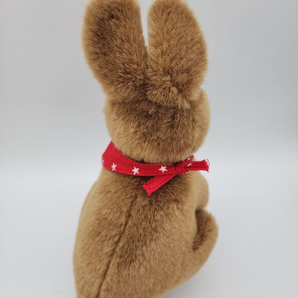 Toyhut Kangaroo Mother Joey Pouch Plush 12" Red Bandana Stuffed Animal Australia - Picture 10 of 11